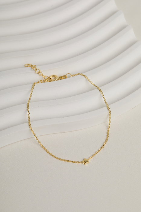 Heliophilia Silver Pulsera de Plata de Ley 925 en Dorado